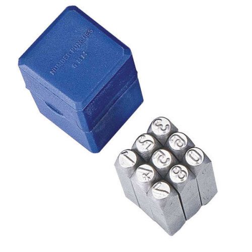 1/8&#034; NUMBER SET - TTC [pack of 3]