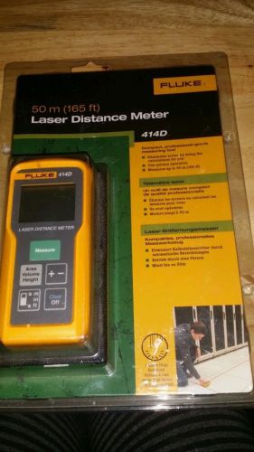 Fluke 414D Laser Distance Meter 50 m / 165 ft BRAND NEW