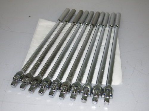 10 WILDE 14161 FLEX HANDLE BREAKER BARS, 1/2&#034; DRIVE, 17&#034;, MADE IN USA, NE