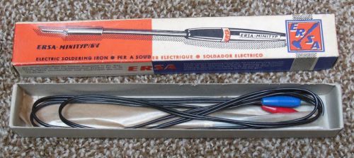 New ERSA-MINITYP/6V Miniature SOLDERING PENCIL (Great Iron for Transistors)