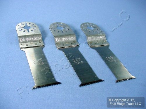 3 Imperial Blades HCS Universal Wood Drywall Plastic Oscillating Saw Blades