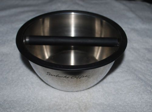 Starbucks stainless steel Grounds Catcher Knock box