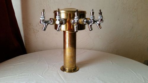 Brass Mushroom 5-Tap Beer Tower