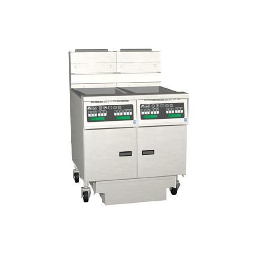 Pitco 2-SG14RC-S/FD Gas Solstice Fryer - 244000 BTU - 50 lb.