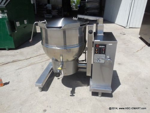 Groen 40 gal Gas Steam Jacketed Tilting Kettle Steamer Chili Soup BBQ Sauce