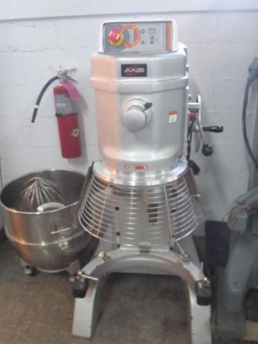 Axis 60qt floor model bakery/pizza mixer with bowl and attachment for sale