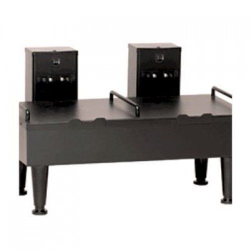 BUNN 27875.0003 Black Double Position Soft Heat Serving Stand with 4&#034; legs