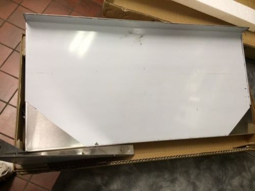 24&#034; X 12&#034; Stainless Steel Wall Shelf WS-12-24