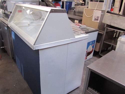 48&#034; ice cream dipping cabinet freezer