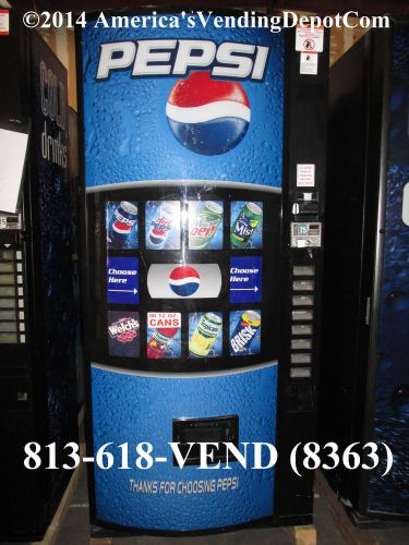 Dixie narco 440 pepsi single price can soda machine ~ warranty+local delivery #3 for sale