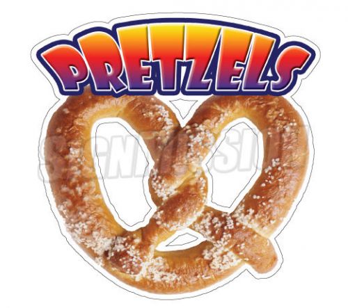 SOFT PRETZEL I Concession Decal sign cart trailer stand sticker equipment