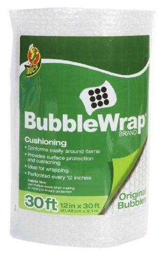 Duck brand bubble wrap bubble cushioning wrap 12in x 30 feet for sale