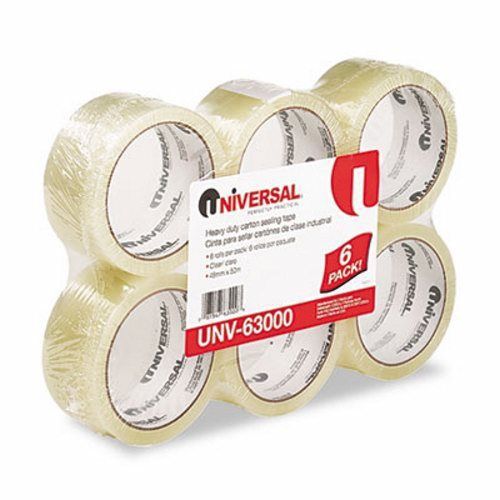 Clear Box Sealing Tape, 55 Yards - 6 rolls per pack (UVS 63000)
