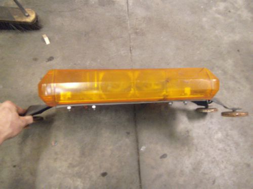 Amber Light Code 3 XS8000 Intensity Beacon Mini Bar Tow Snow Plow Light Bar