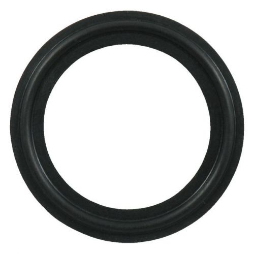 Buna Sanitary Tri-Clamp  Gasket, Black - 12&#034;