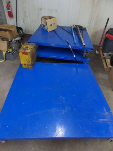 LOT OF THREE: Machinery Steel Low Profile Carts