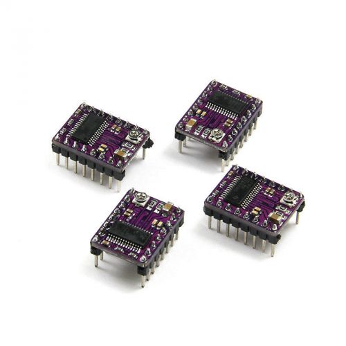 4pcs DRV8825 stepper motor driver board 4-layer PCB Prusa Mendel 3D printer