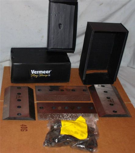 Vermeer brush chipper knife kit with washers &amp; bolts for: bc1800/1800a/2000 for sale