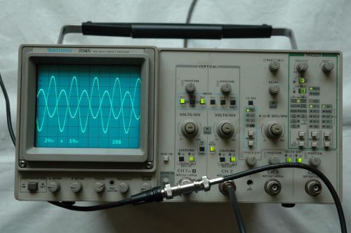 Tektronix 2245 Four Channel 100 MHz Oscilloscope, two probes, power cord