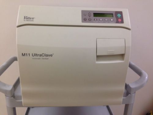 Midmark ritter m11 ultraclave automatic sterilizer autoclave #m11-022 warranty for sale