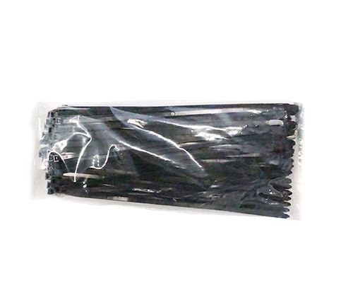 Cable Ties 8&#034;- 100 Pk (120 lbs)  Tie Down Strap Wire Nylon Wrap Black