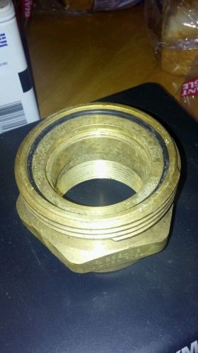 MEC 252-16 Brass LP Gas Hose Adapter 3-1/4&#034; Acme x 2&#034; FNPT