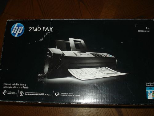 HP 2140 Fax Machine, NEW IN BOX!
