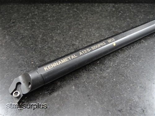 NEW KENNAMETAL COOLANT THRU THREADING &amp; GROOVING BAR 3/4&#034; X 10&#034; A12S-SDUPR3 NC2