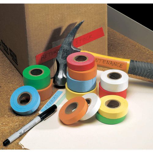 Carton Tape, Paper, White, 3/4 In. x 14 Yd. 48859W