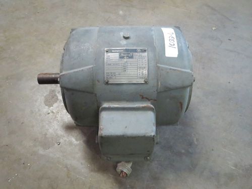 WESTINGHOUSE 5 HP LIFE-LINE A MOTOR ABDP, 3475 RPM, 208-220/240 VOLT, FR 213