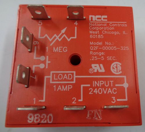 NCC Q2F SERIES Single Shot Time Delay Relay