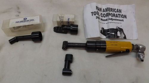 Pan American 90 degree drill, 45 degree, pancake, 360 degree head, like Dotco,