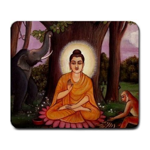 Buddha Buddhist Art Large Mousepad Mouse Pad Free Shipping