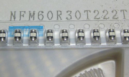 100 pcs SMD EMI filter 6A 2200 pF Murata NFM60R30T222T1