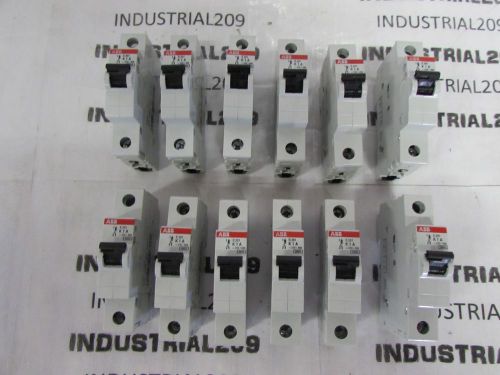 LOT OF 12pcs ABB S201-K1 CIRCUIT BREAKER 1 AMP SINGLE POLE MODEL K1A NEW