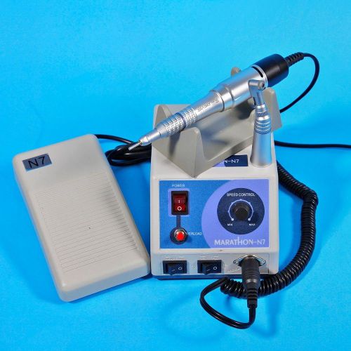 Marathon Dental Lab N7 Electric Micro motor+Straight Handpiece+Contra angle