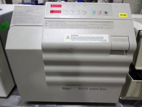 Midmark Ritter M11D Sterilizer Autoclave, Trays  - AMAZING