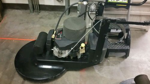 Propane powered floor buffer