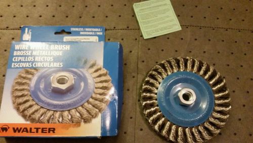 Walter stainless steel wire wheel brush 13L614