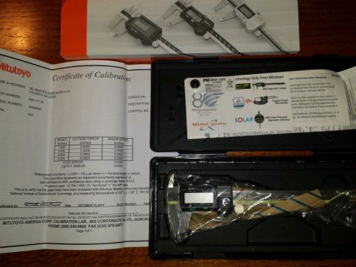 Mitutoyo Digimatic Caliper 6&#034; (0 to 150mm) 500-171-30 NEW - NIST COA