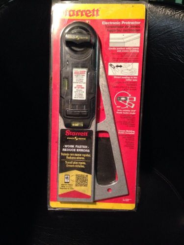 NEW Starrett CP505E-12 Electronic Protractor