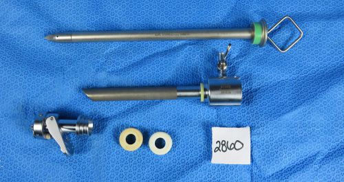 Karl Storz 11mm Laparoscopic Cannula Set 30103M, 30103P &amp; Multifuctional Valve