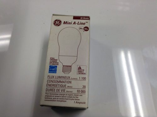 GE Mini A-Line Screw-In, 20W, A19, Xl