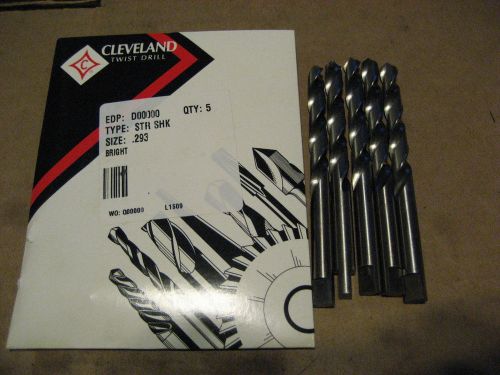 CLEVELAND TWIST .293X2-3/8FLTX4&#034; DRILLS (AA3961-10)