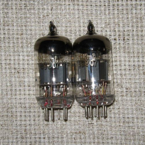 Matched Pair 6N1P-VI=ECC88=6DJ8=6922 NEVZ Gold Grid Triode Tubes NOS NIB Tested