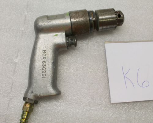 K6- Rockwell Mini Palm Compact 4750 RPM Pneumatic Air Drill 1/4&#034; Chuck Aircraft