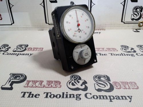 TRAV-A-DIAL 6A .001&#034; TRAVEL DIAL READOUT DRO FOR MILL - LATHE W/ MOUNT