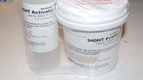 NEW COTRONICS RESBOND 940HT FAST CURE HIGH TEMP ALUMINA ADHESIVE