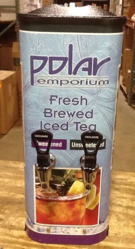 CECILWARE DUAL FLAVOR MIXER POLAR EMPORIUM FRESH BREWED ICED TEA DISPENSER