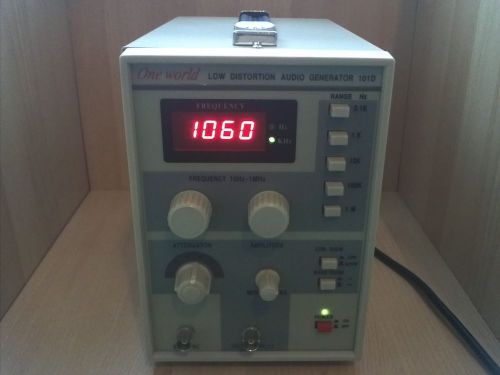 1MHZ DIGITAL LOW DISTORTION AUDIO SIGNAL GENERATOR, HI FI/AMPLIFIER TEST/LAB USE